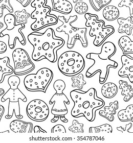 2,163 Cookies coloring book pages Images, Stock Photos & Vectors ...