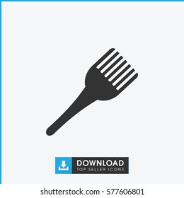 coloring brush icon illustration isolated vector