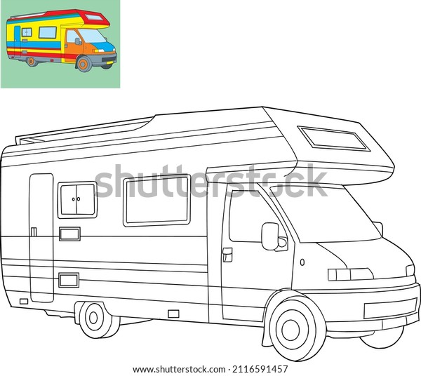 coloring car black and\
white vector drawing