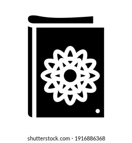 coloring for children glyph icon vector. coloring for children sign. isolated contour symbol black illustration