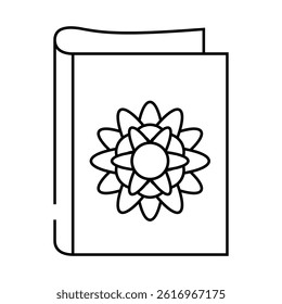 coloring for children line icon vector. coloring for children sign. isolated contour symbol black illustration