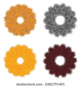 coloring circle with white background