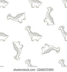 Colores lindos de dinosaurios sin fisuras