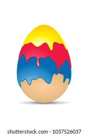 Coloring Easter Egg 