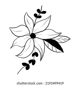 Diseño de flor colorante, vector 10 o Eps10