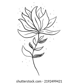 Coloring Flower design, vector 10 or Eps10