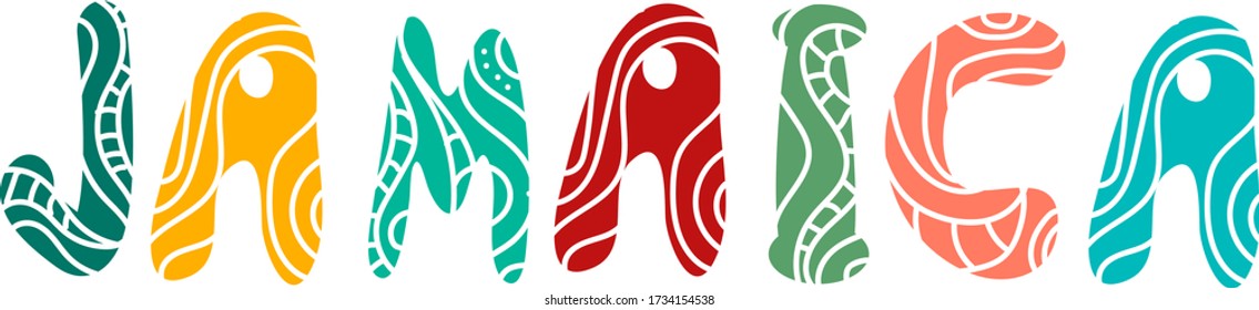 Jamaica Word Images, Stock Photos & Vectors | Shutterstock