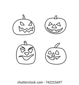 Coloring Happy Halloween Designs - Happy Halloween Ghost Fear Silhouette Vector
