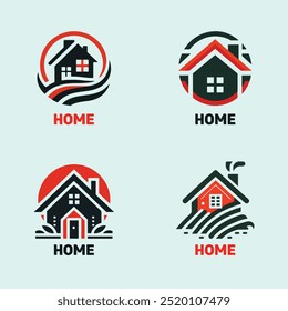 A Coloring Home Logo Design. It's a important Element for your design 
