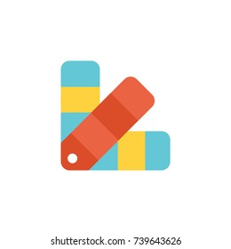 Coloring icon logo design vector illustration