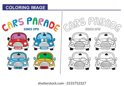 Coloring  image for your kids or for your book collection