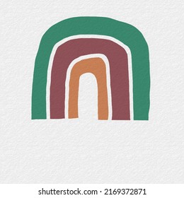Coloring logo with green,red and orange,simple logo