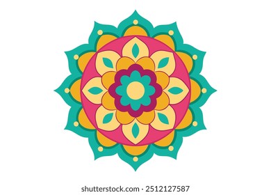 Coloring Mandala for Book Illustration Art Therapy for Mind (2)