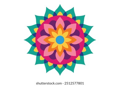 Coloring Mandala for Book Illustration Discover Artistic Peacefulness (5)