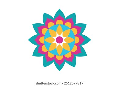 Coloração Mandala para a ilustração do livro Descubra a calma criativa (6)