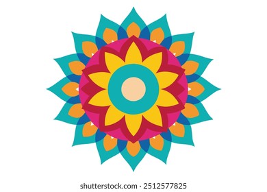 Coloring Mandala for Book Illustration Discover Creative Calmness (7)