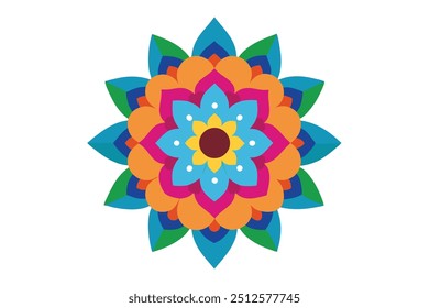 Coloring Mandala for Book Illustration Meditative Drawing Experience (5)