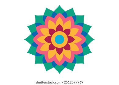 Coloring Mandala for Book Illustration Mindful Relaxation Time (1)