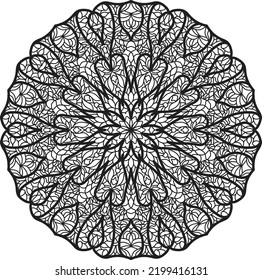 coloring mandala meditation relaxation art