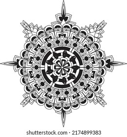 farbige mandala entspannende Muster Anti Stress Meditation bunte Dekoration