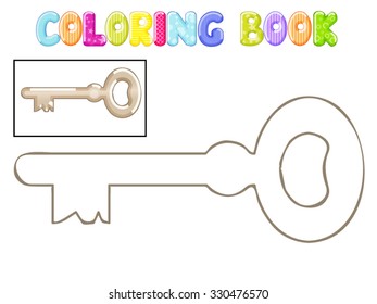 Coloring metal key