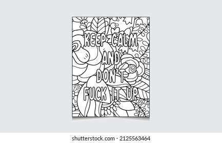 1,021 Swear Words Coloring Images, Stock Photos & Vectors 