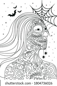 Horror Coloring Book High Res Stock Images Shutterstock