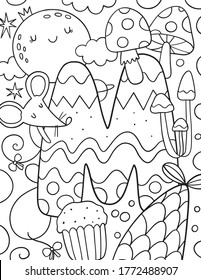 932 letter m coloring page stock illustrations images vectors shutterstock