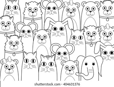Coloring page - Animals