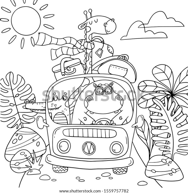 Download 23 Animal Friends Coloring Sheets