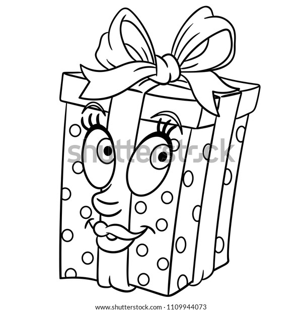 Coloring Gift Box