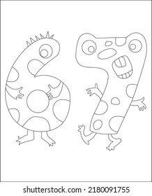 Coloring Page Coloring Book Page Coloring Stock Vector (Royalty Free ...