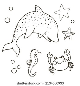 3,273 Starfish coloring page Images, Stock Photos & Vectors | Shutterstock