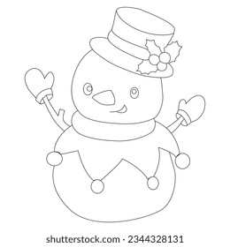 Coloring page of a decorated Christmas tree with gifts. Vector black and white illustration on white background. christmas kids pages, christmas tree, kids cristmas art cartoon, line art, coloring pag