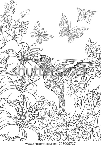 hibiscus coloring pages