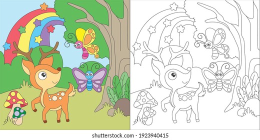 coloring page for kids activity
