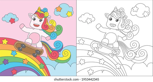 coloring page for kids activity