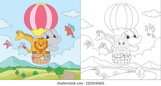 coloring page for kids activity