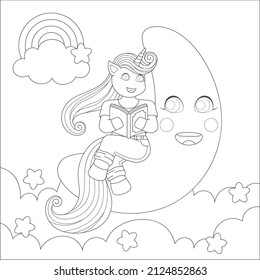 coloring page for kids activity