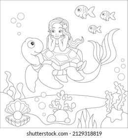 coloring page for kids activity