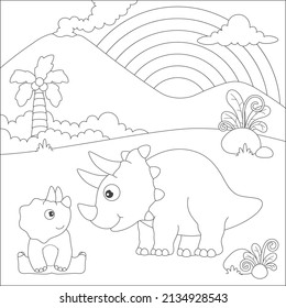 coloring page for kids activity