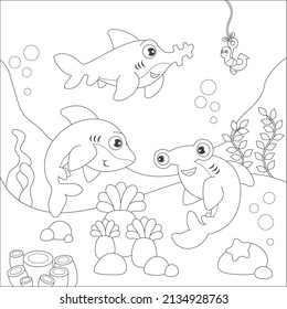 coloring page for kids activity