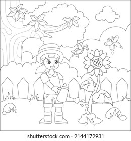 Coloring Page For Kids Activity