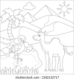 coloring page for kids activity