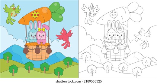 coloring page for kids activity