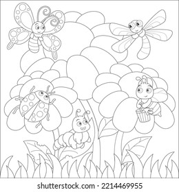 coloring page for kids activity