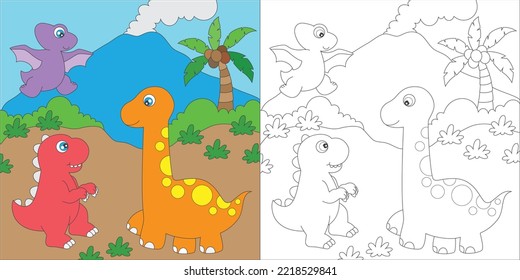 coloring page for kids activity