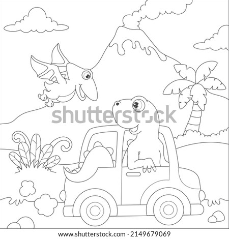coloring page for kids activity [[stock_photo]] © 