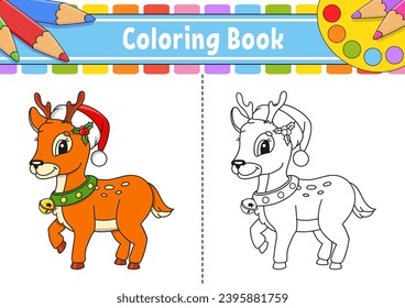 Coloring page kids 