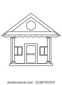 Coloring Page For kids, cute coloring page 